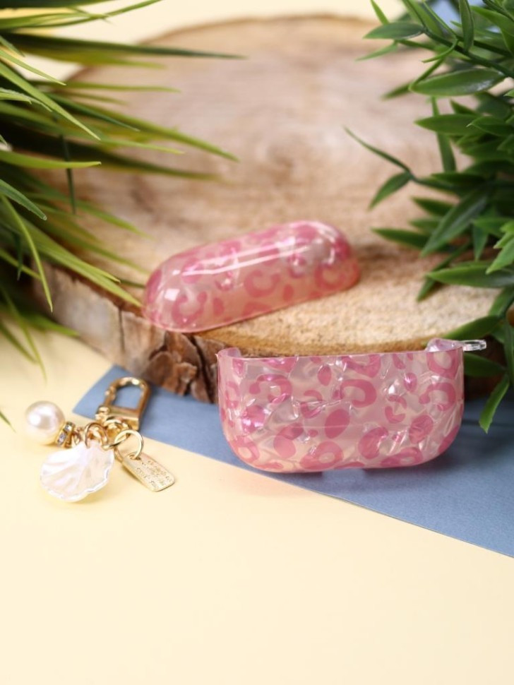 Чехол для наушников ILikeGift для AirPods Pro Sea shell / T-86 (leopink) — фото 4
