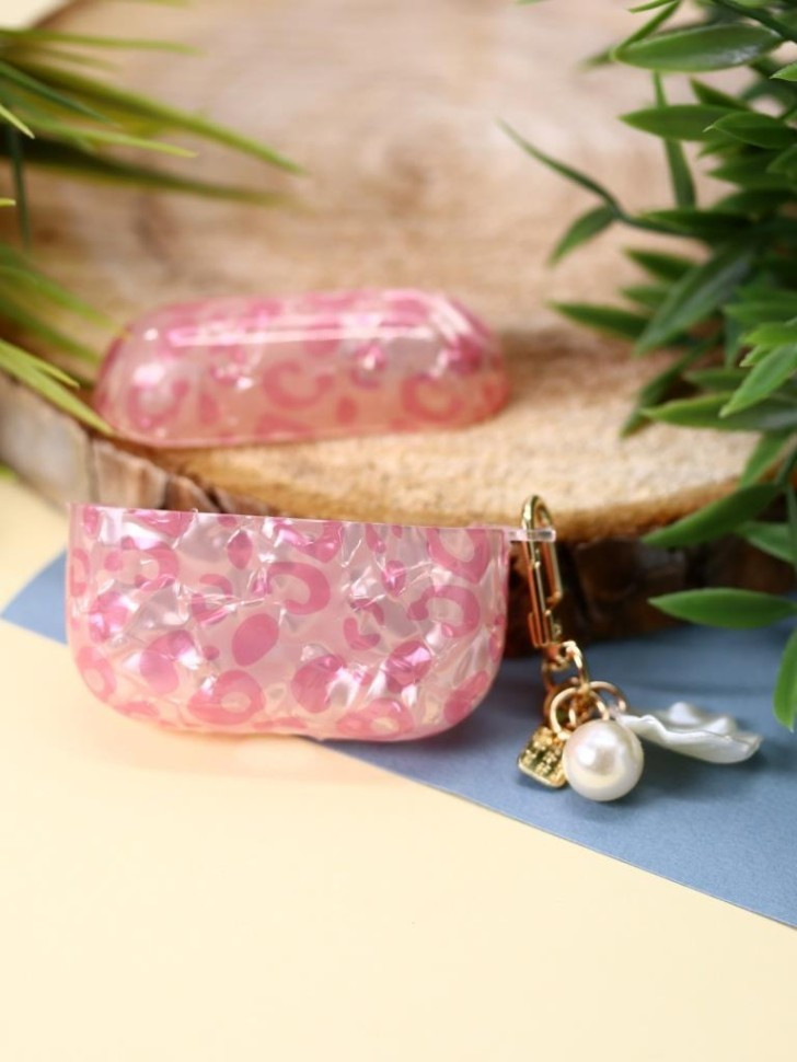 Чехол для наушников ILikeGift для AirPods Pro Sea shell / T-86 (leopink) — фото 5