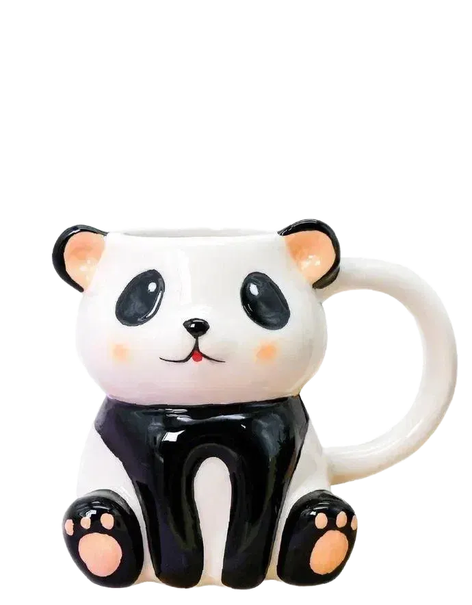 Кружка ILikeGift Modest panda FC220307 (white)