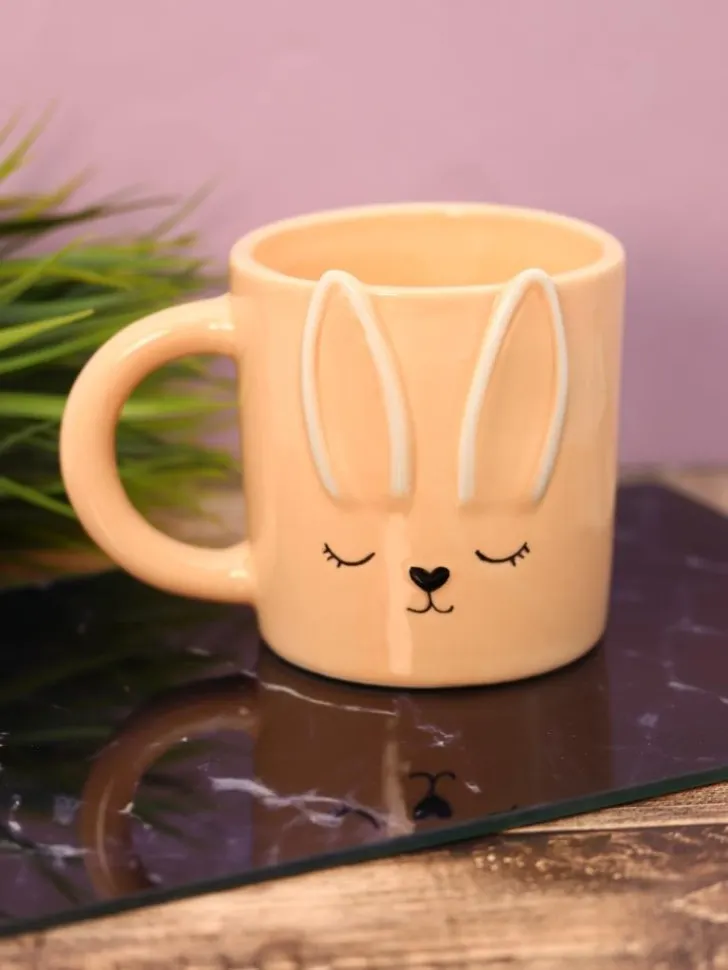 Кружка ILikeGift Sleepy rabbit FC250107 (pink) — фото 3