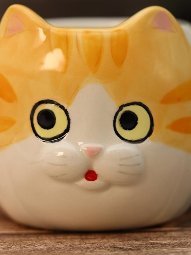 Кружка ILikeGift Ginger cat FC25AL031747 (orange) — фото 6
