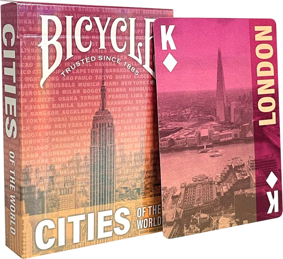 Игральные карты Bicycle Cities Of The World / 10048057 — фото 6