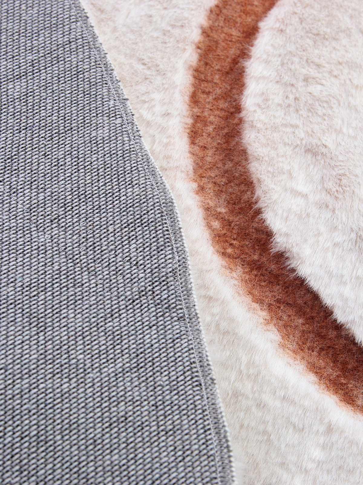 Коврик PIXEL Rabbit Carving PX4005-DAIRE-CREAM-TERRA (1.6x1.6) — фото 4