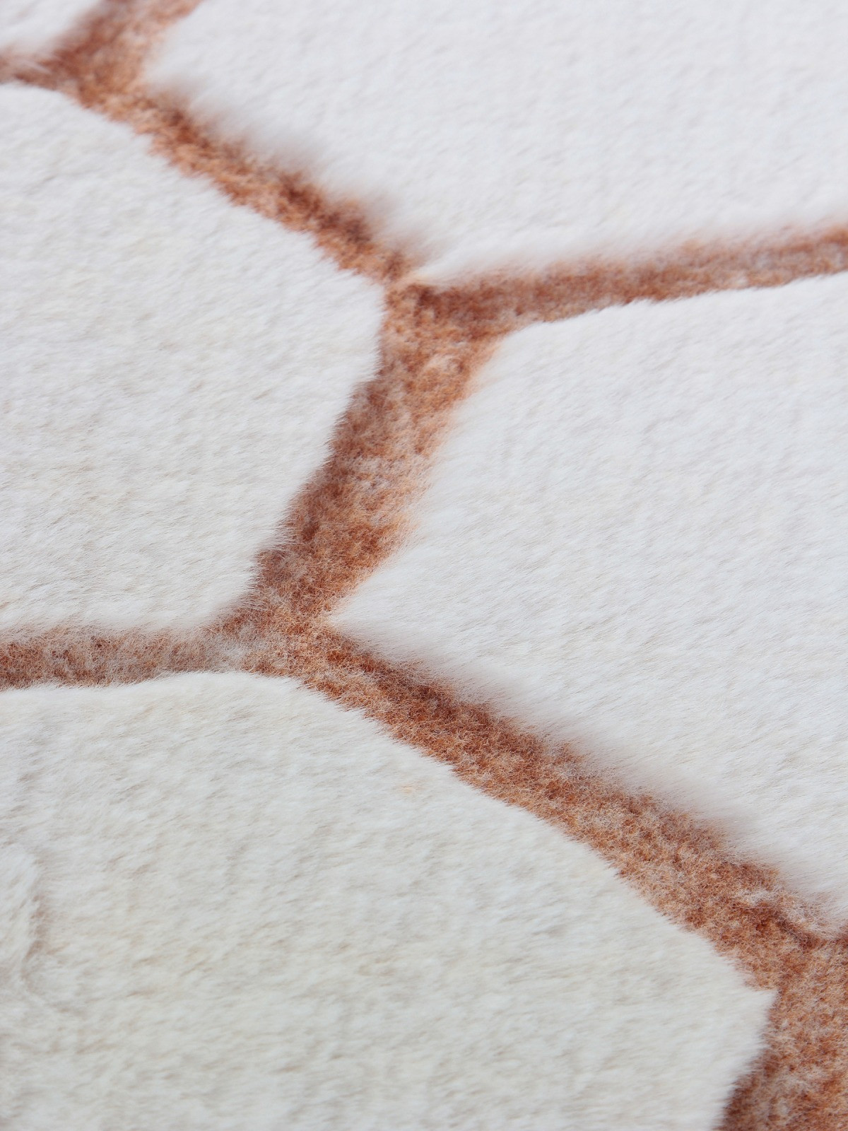 Коврик PIXEL Rabbit Carving PX4003-STAN-CREAM-TERRA (0.8x1.5) — фото 2