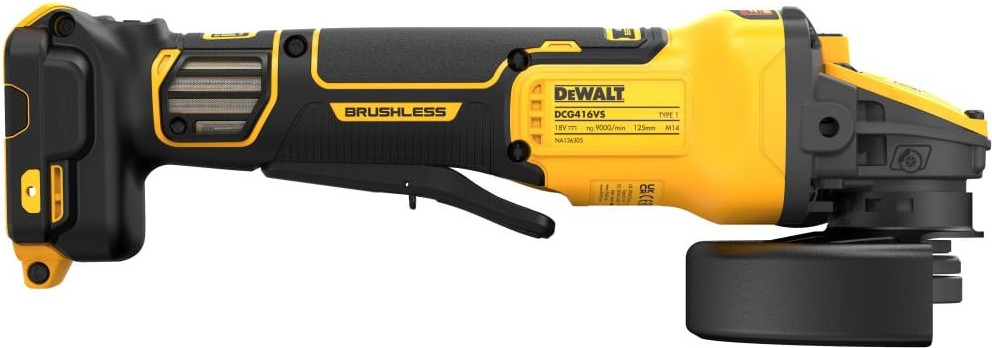 Угловая шлифовальная машина DeWalt DCG416VSN-XJ — фото 3