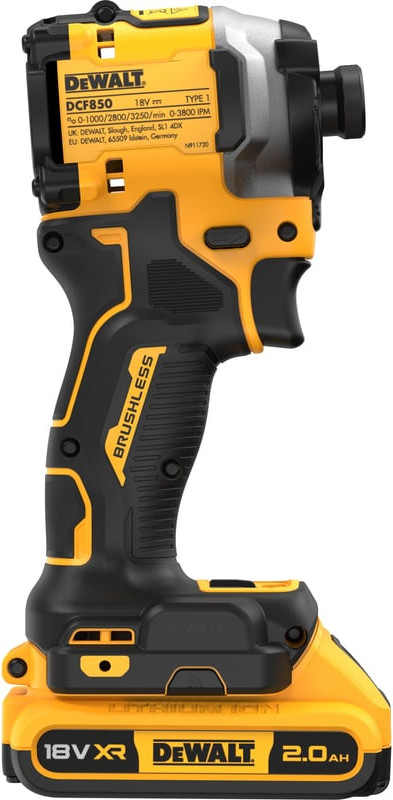 Аккумуляторный шуруповерт DeWalt DCF850D2T-QW — фото 5