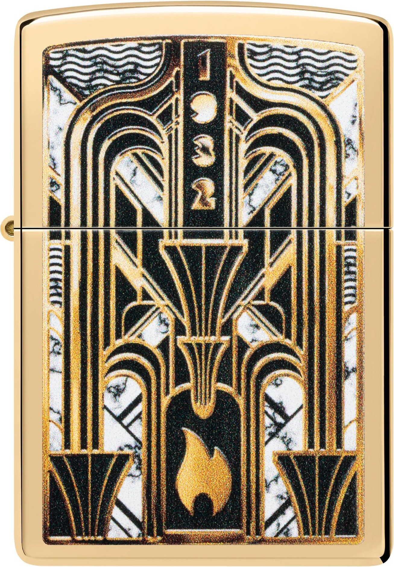 Зажигалка Zippo Art Deco Flame 46585 — фото 4