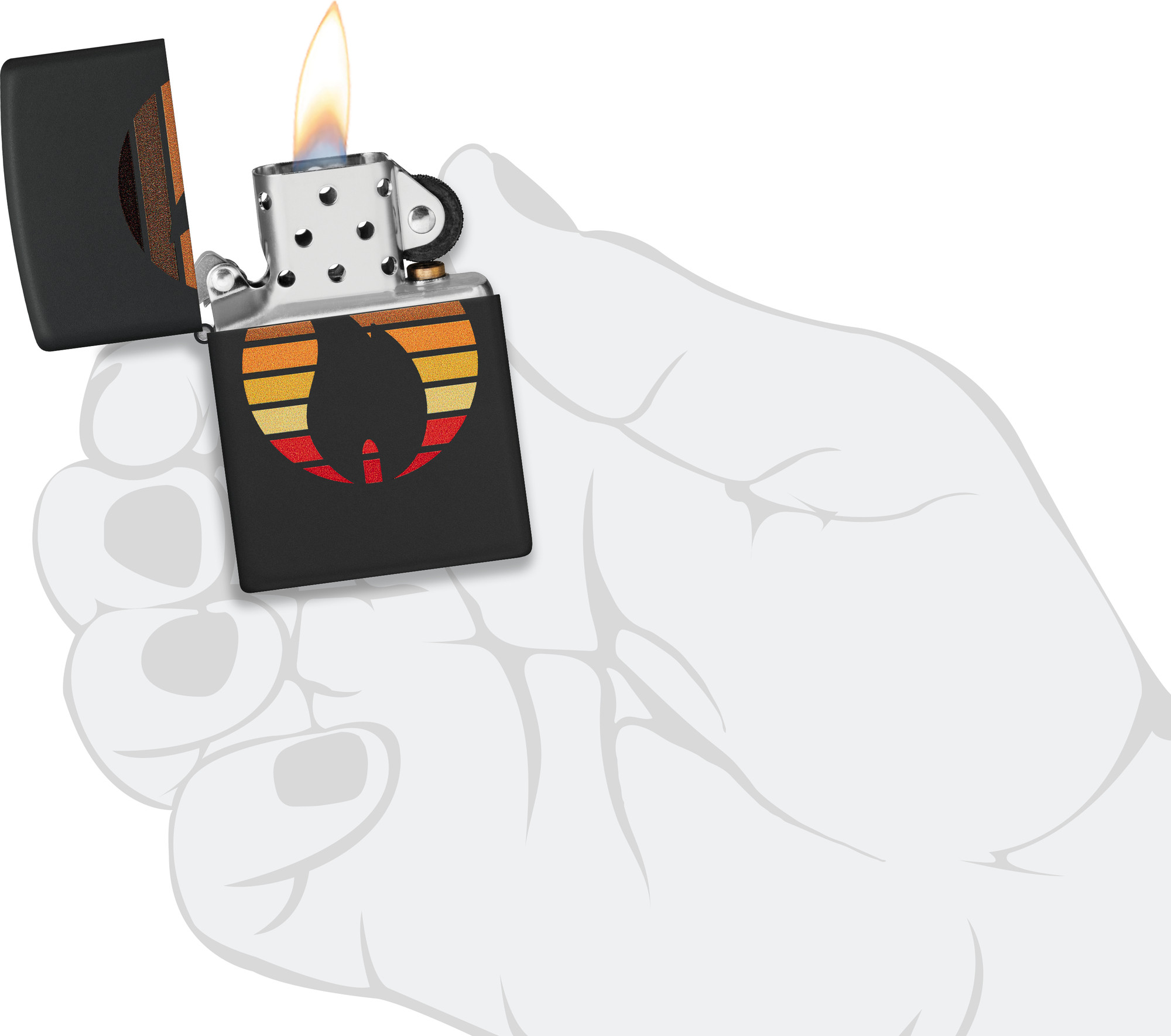 Зажигалка Zippo Colorblock 46168 — фото 6