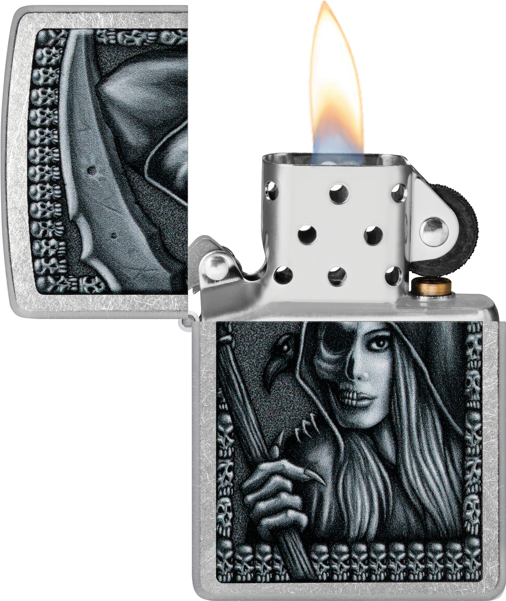 Зажигалка Zippo Grim Beauty 46151 — фото 4