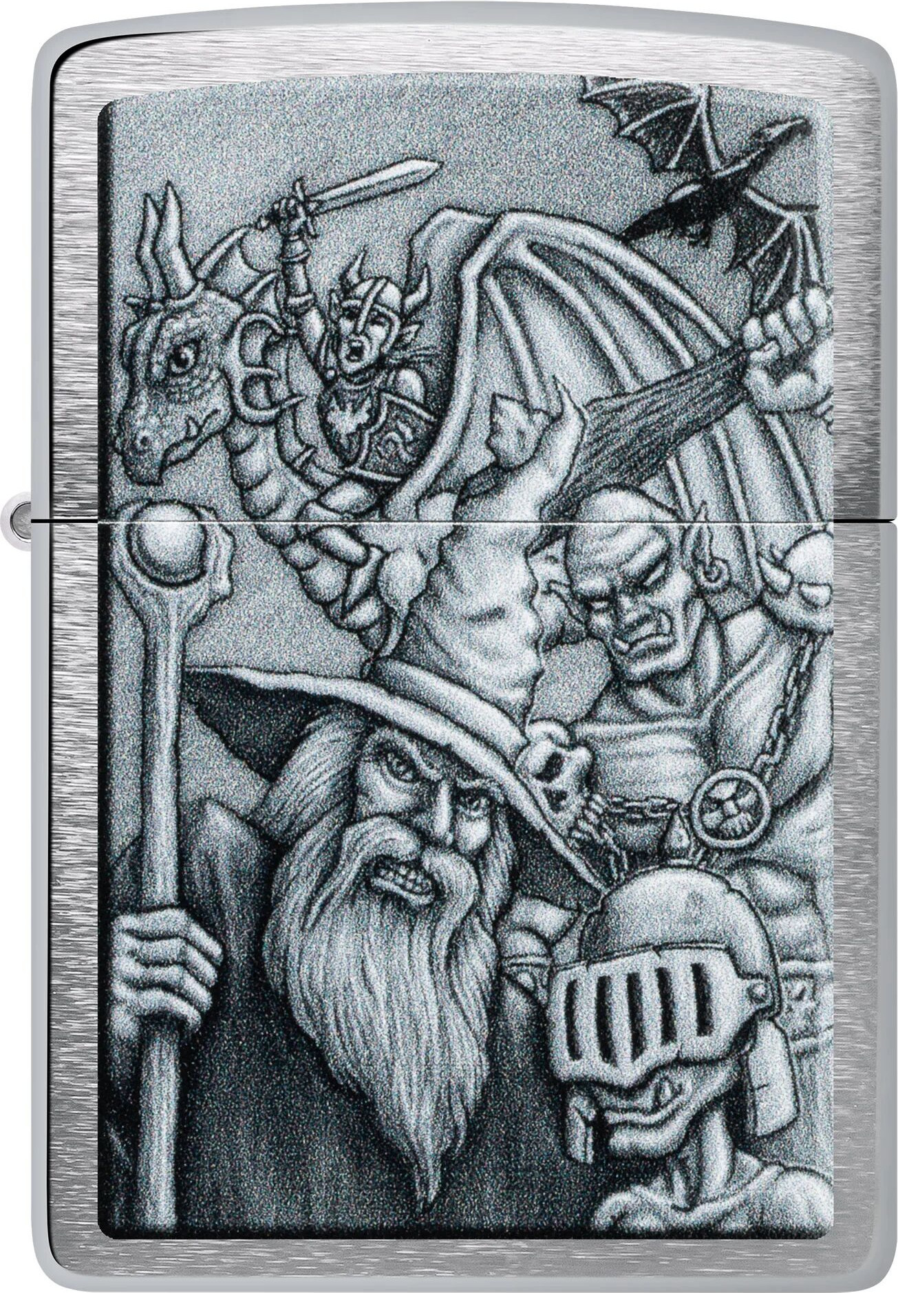 Зажигалка Zippo Mystical Beings Design 46579 — фото 4
