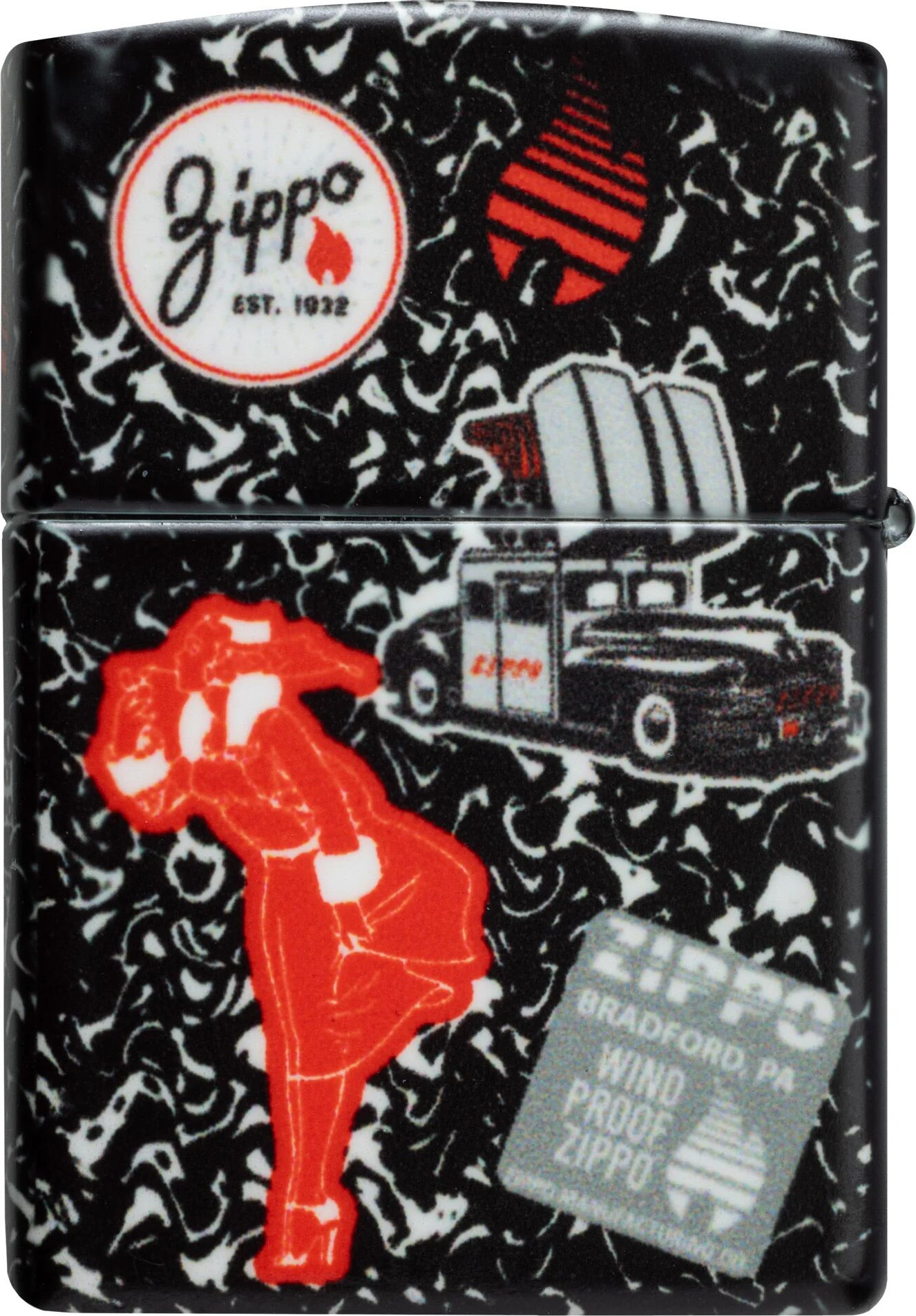 Зажигалка Zippo Notebook Design 46707 — фото 3