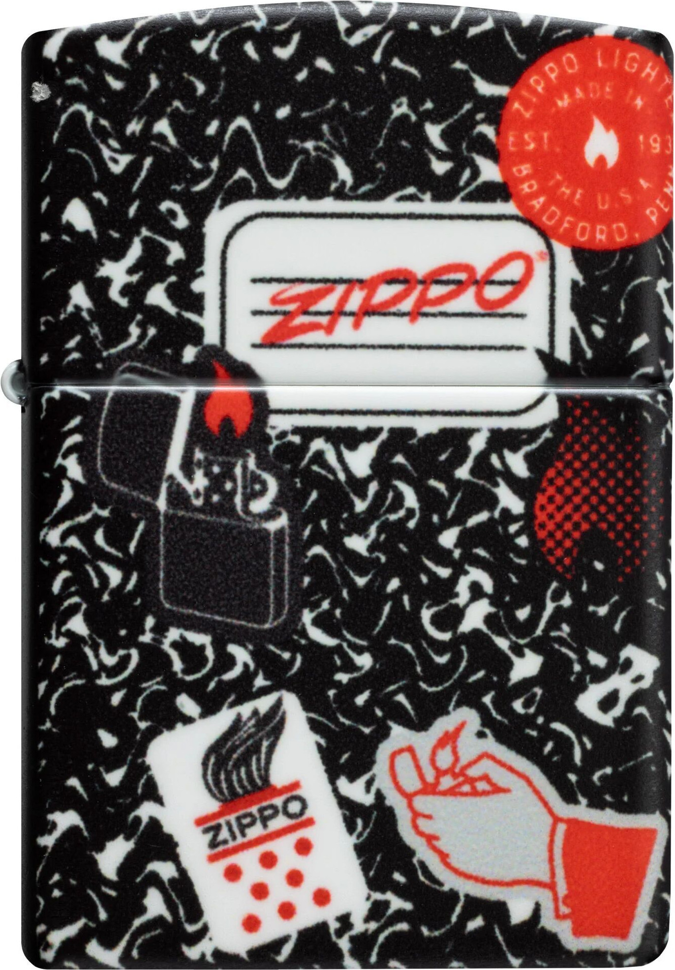 Зажигалка Zippo Notebook Design 46707 — фото 2