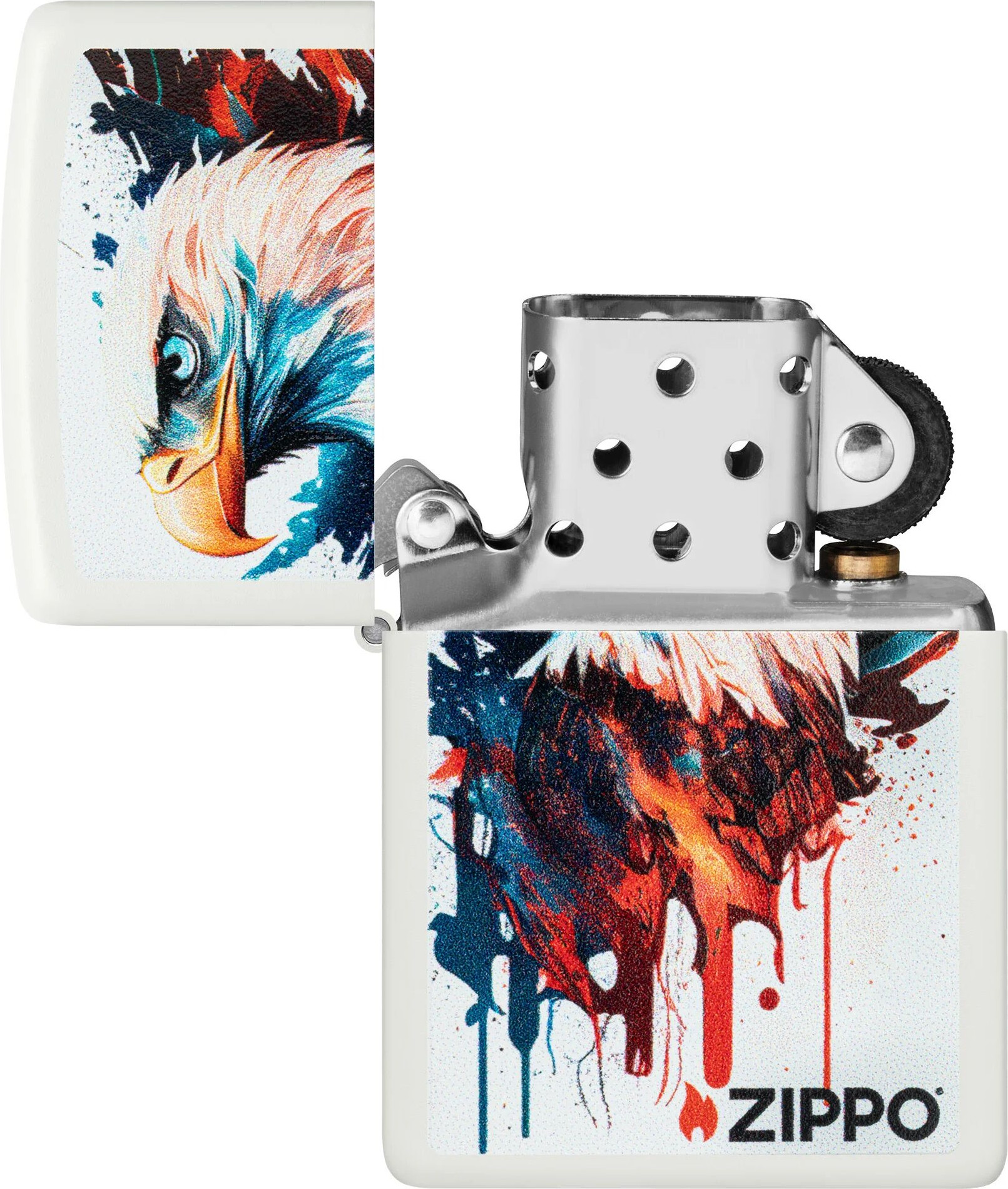 Зажигалка Zippo Painted Eagle Design 46692 — фото 3