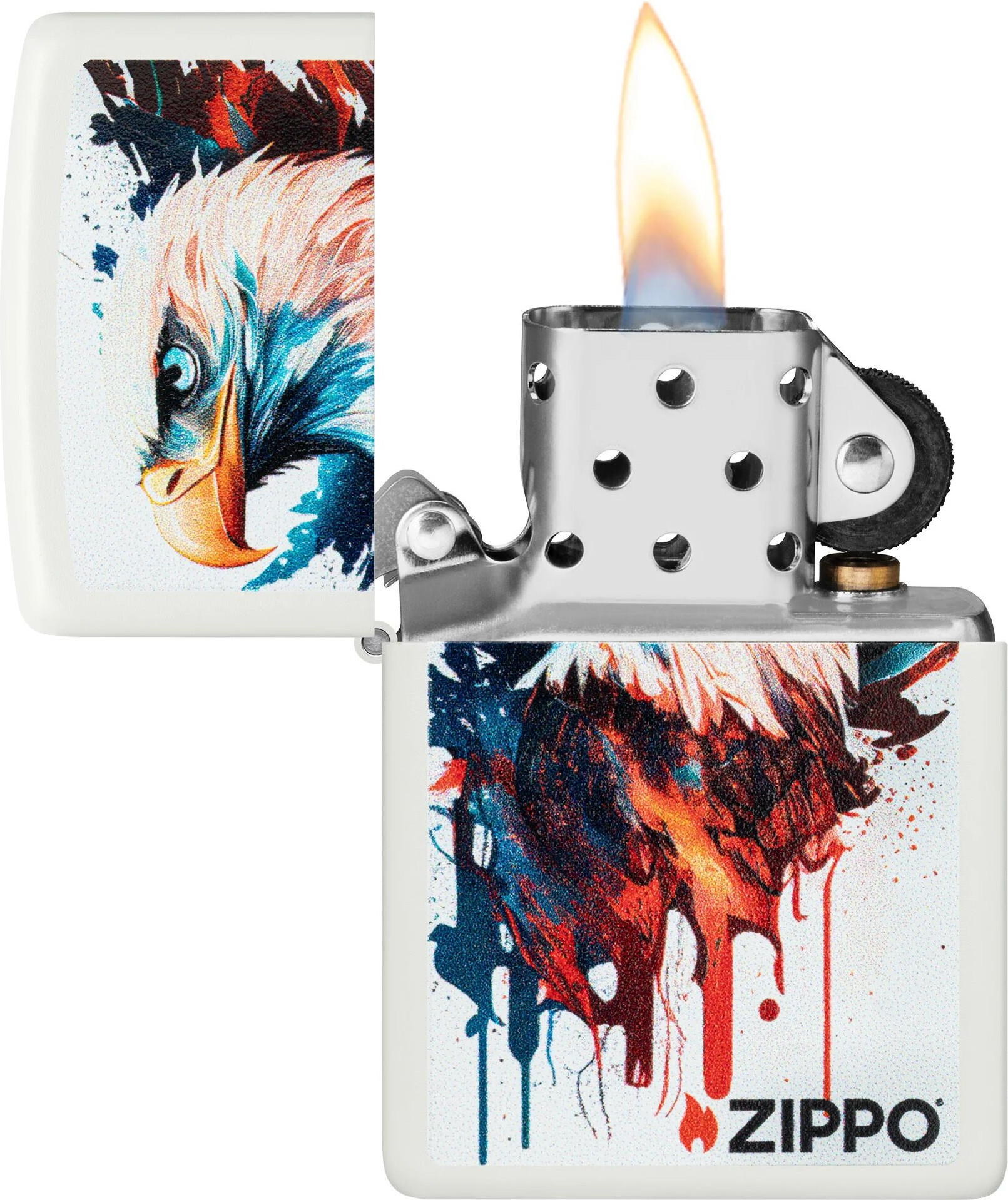 Зажигалка Zippo Painted Eagle Design 46692 — фото 2