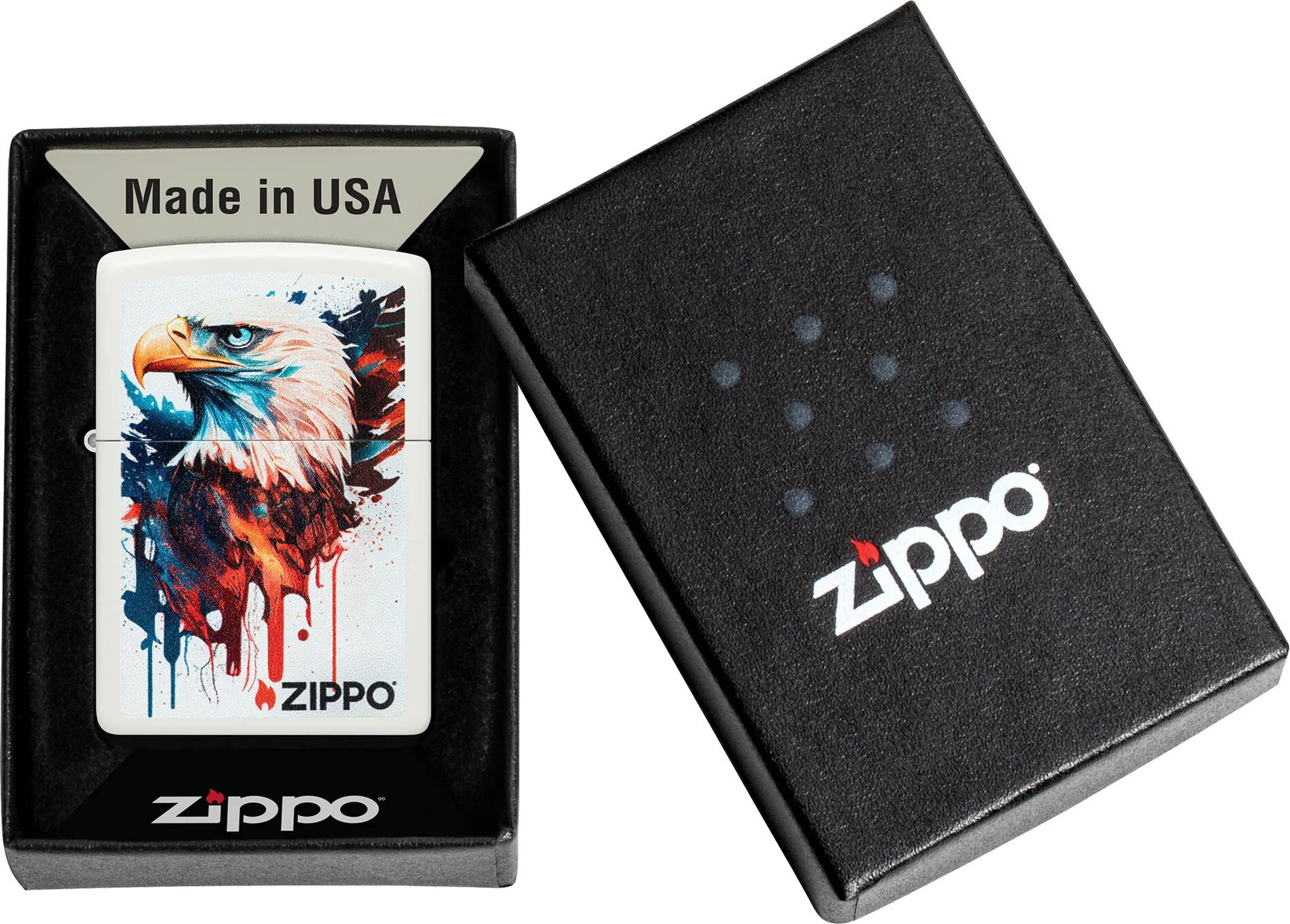 Зажигалка Zippo Painted Eagle Design 46692 — фото 5