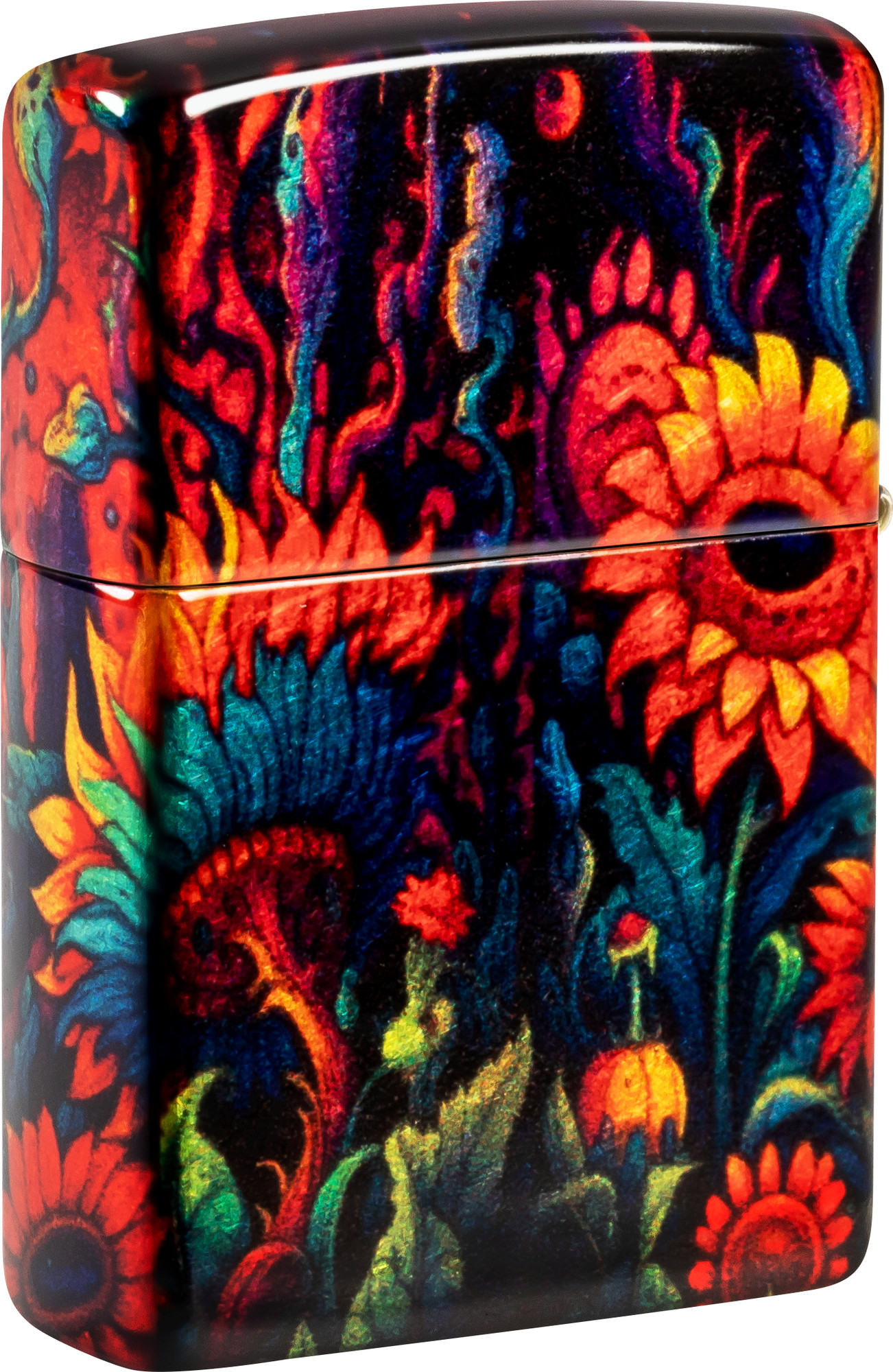 Зажигалка Zippo Spooky Sunflower 46267 — фото 5