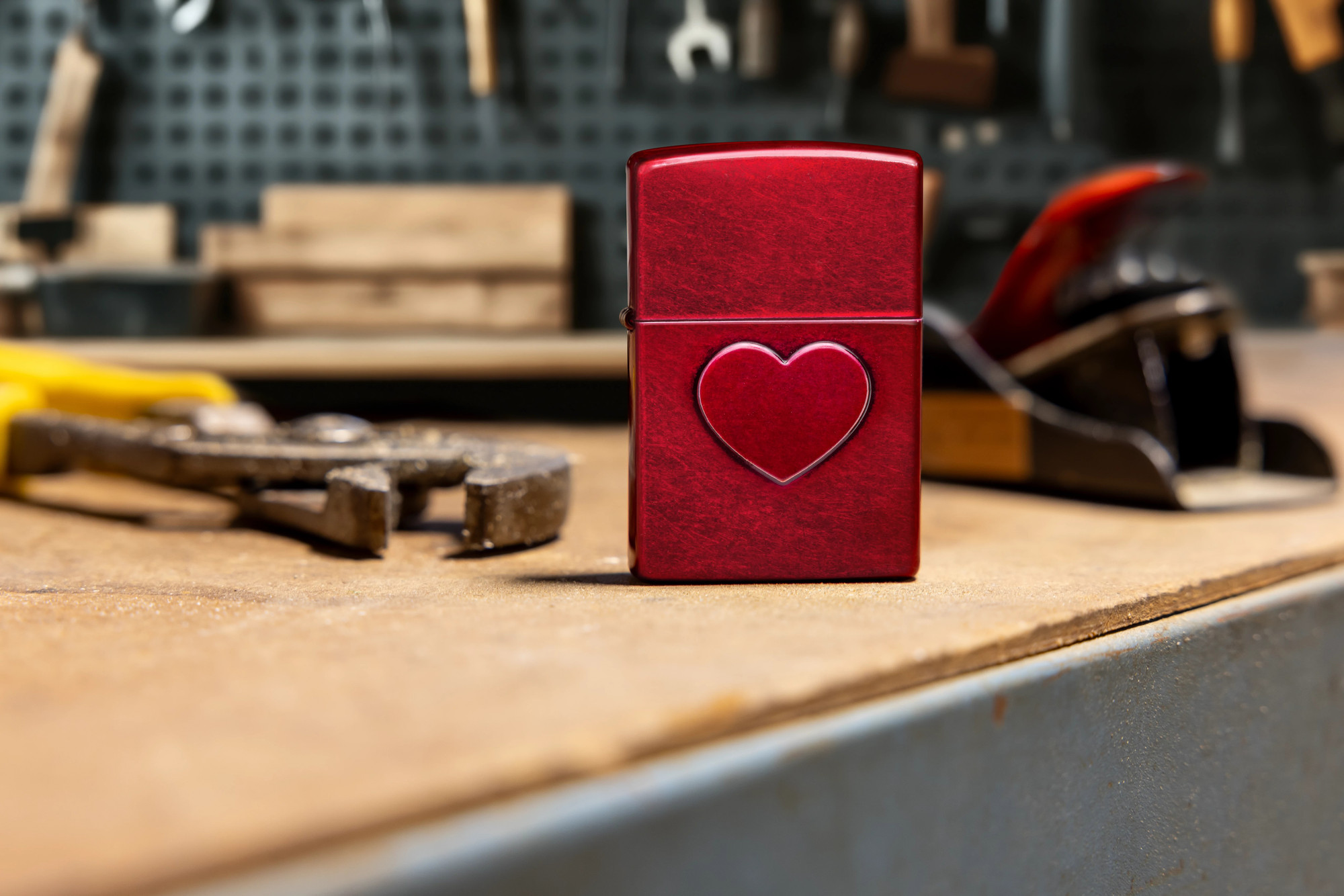 Зажигалка Zippo Stamped Heart Design 46588 — фото 6