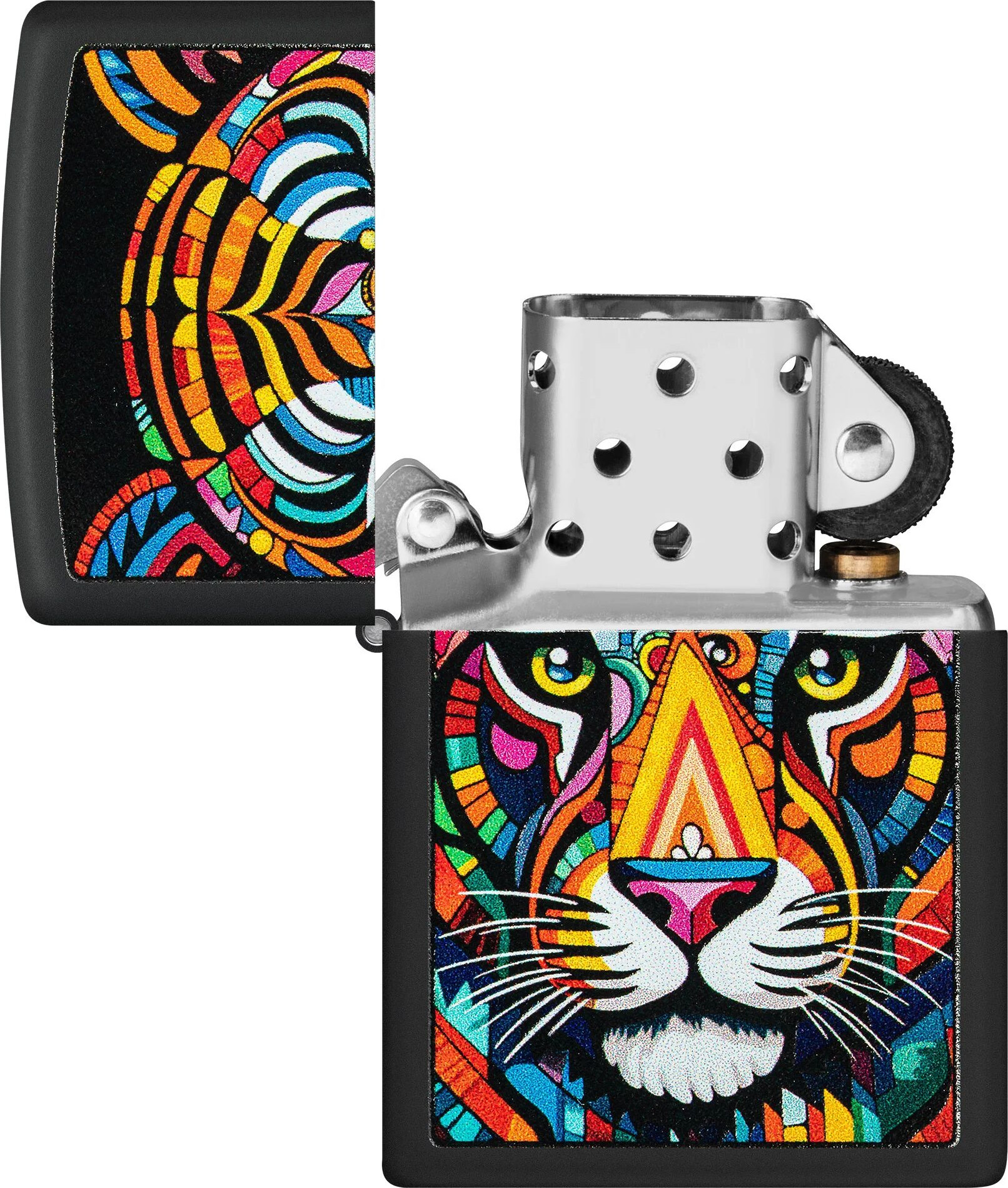 Зажигалка Zippo Tiger Stripes Design 46235 — фото 3