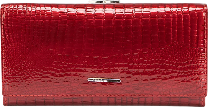 Портмоне Poshete 852-207M-H6-RED (красный)