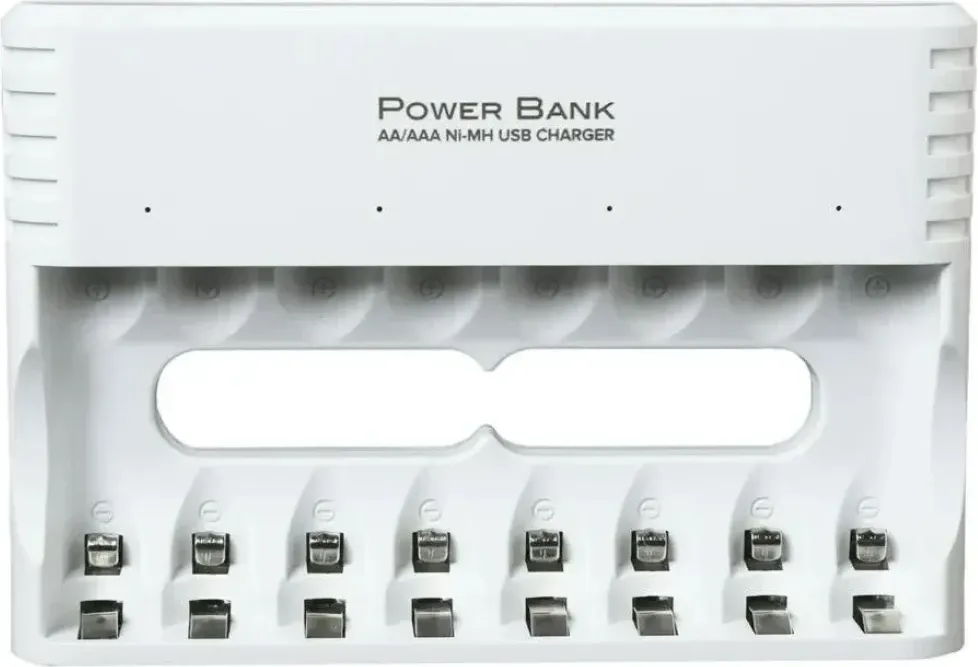 Зарядное устройство для аккумуляторов GP Batteries PowerBank AA NiMH 2700mAh + ЗУ / 270AAHC/CPBXL-2CR8 (8шт) — фото 3