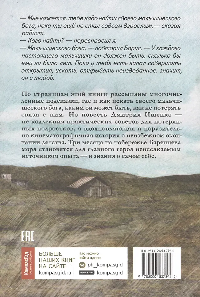 Художественная книга КомпасГид В поисках мальчишеского бога (Ищенко Дмитрий 9785907957558) — фото 2