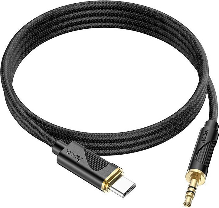 Кабель Hoco UPA30 Type-C-AUX (1м, черный)