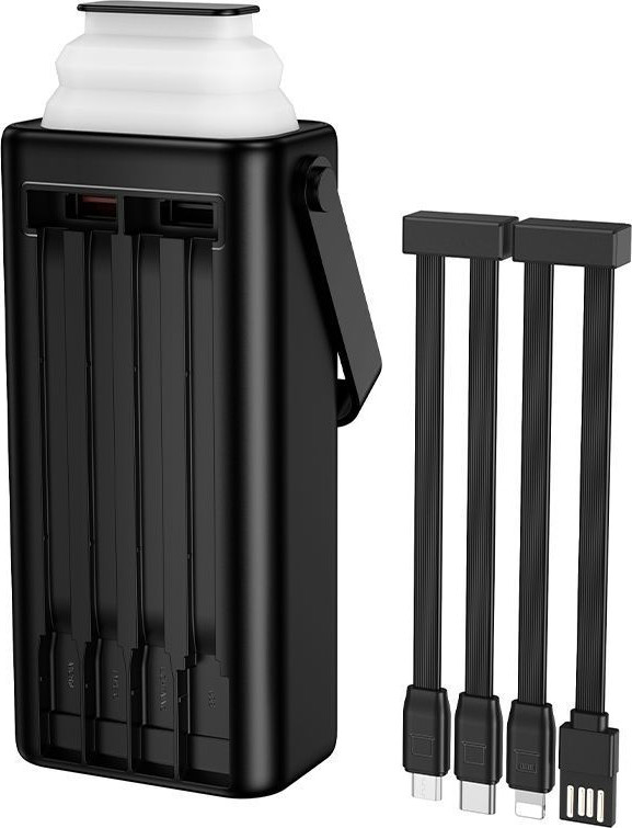 Портативное зарядное устройство Borofone BJ65 30000mAh (черный) — фото 3