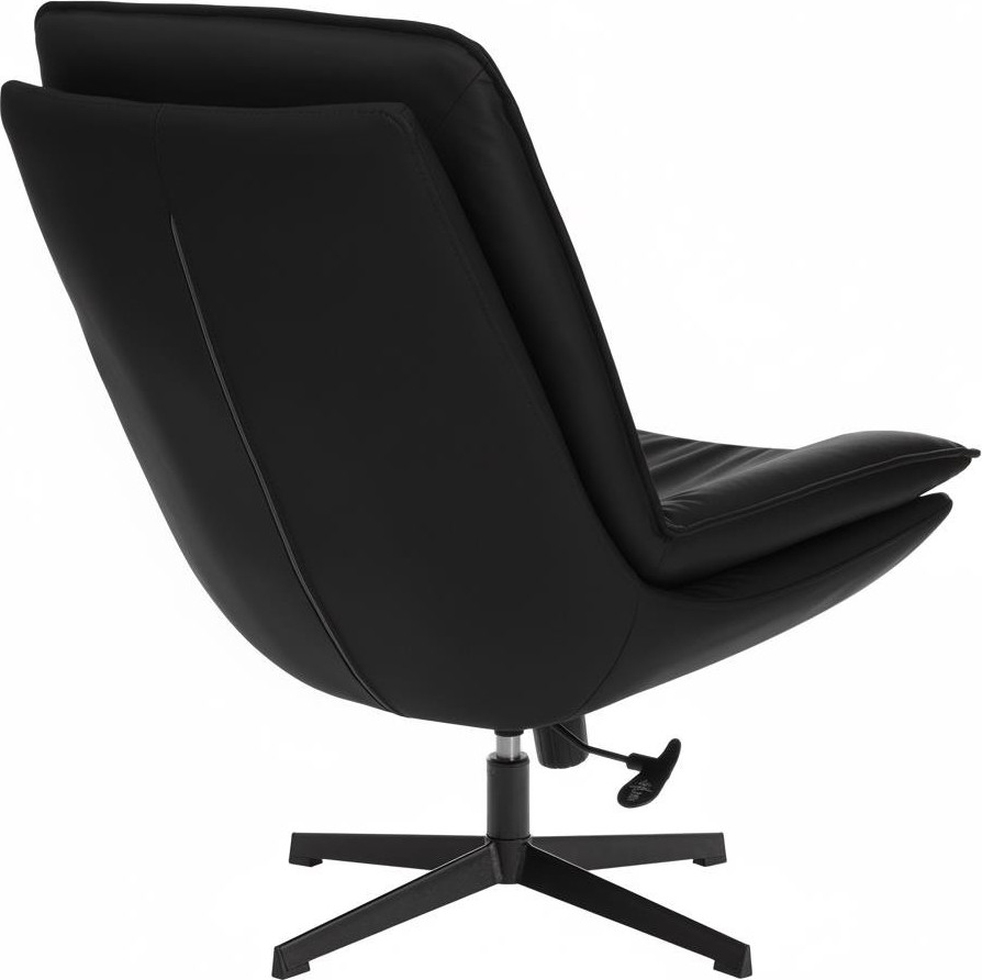 Кресло мягкое Tetchair Cosmo (экокожа черный) — фото 4