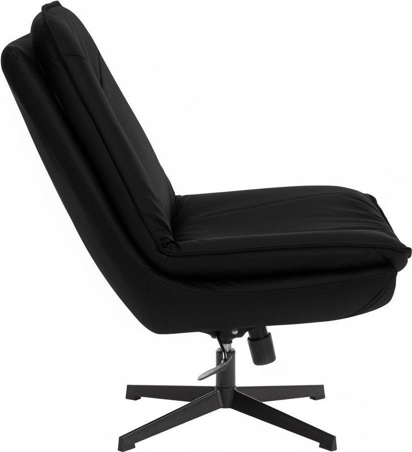 Кресло мягкое Tetchair Cosmo (экокожа черный) — фото 3