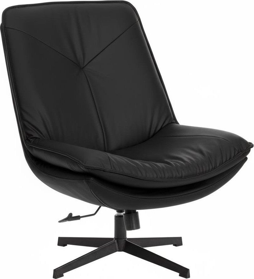 Кресло мягкое Tetchair Cosmo (экокожа черный)