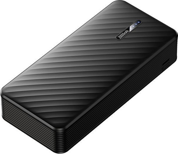 Портативное зарядное устройство Borofone BJ84A 20000mAh + 4 кабеля (черный) — фото 3