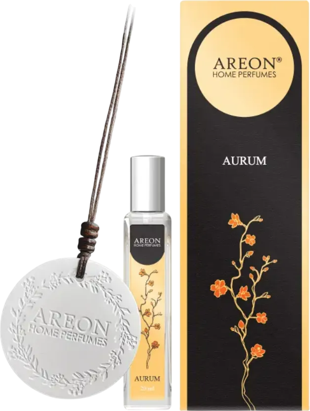Ароматизатор автомобильный Areon Ceramic Disc Aurum / ARE-ACD03 (20мл)