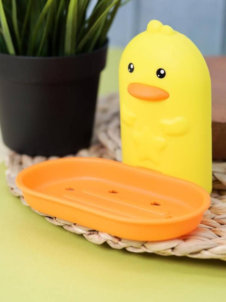Мыльница ILikeGift Duck 6656-1 (orange)