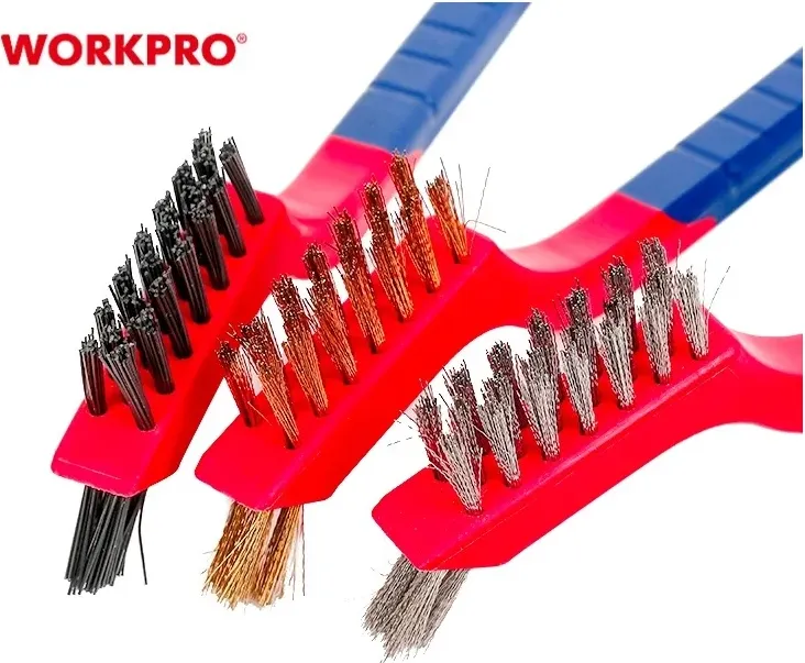 Набор щеток слесарных Workpro WP253005 — фото 2