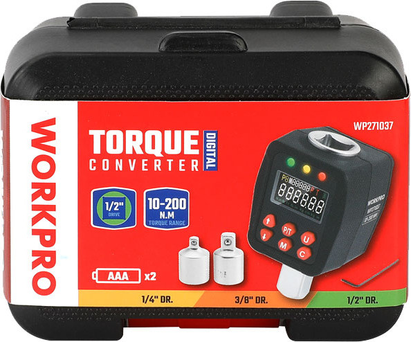 Адаптер динамометрический Workpro WP271037