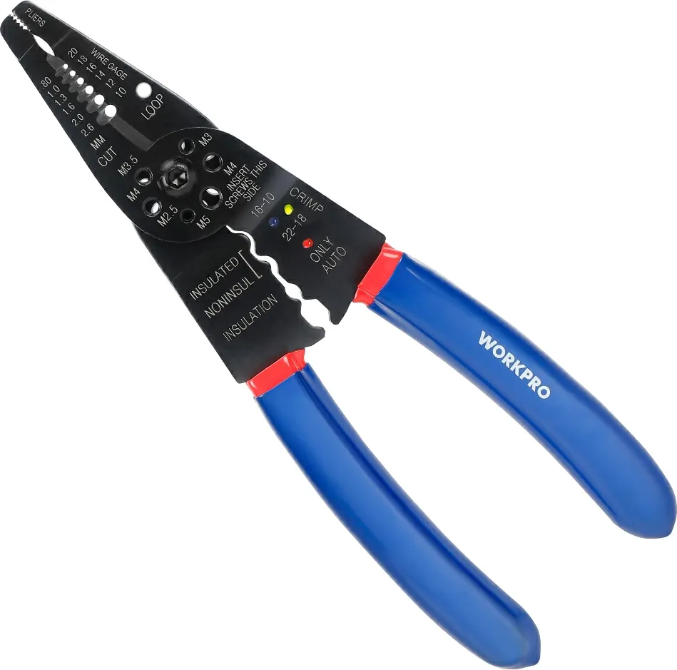 Инструмент обжимной Workpro 200мм / WP291003