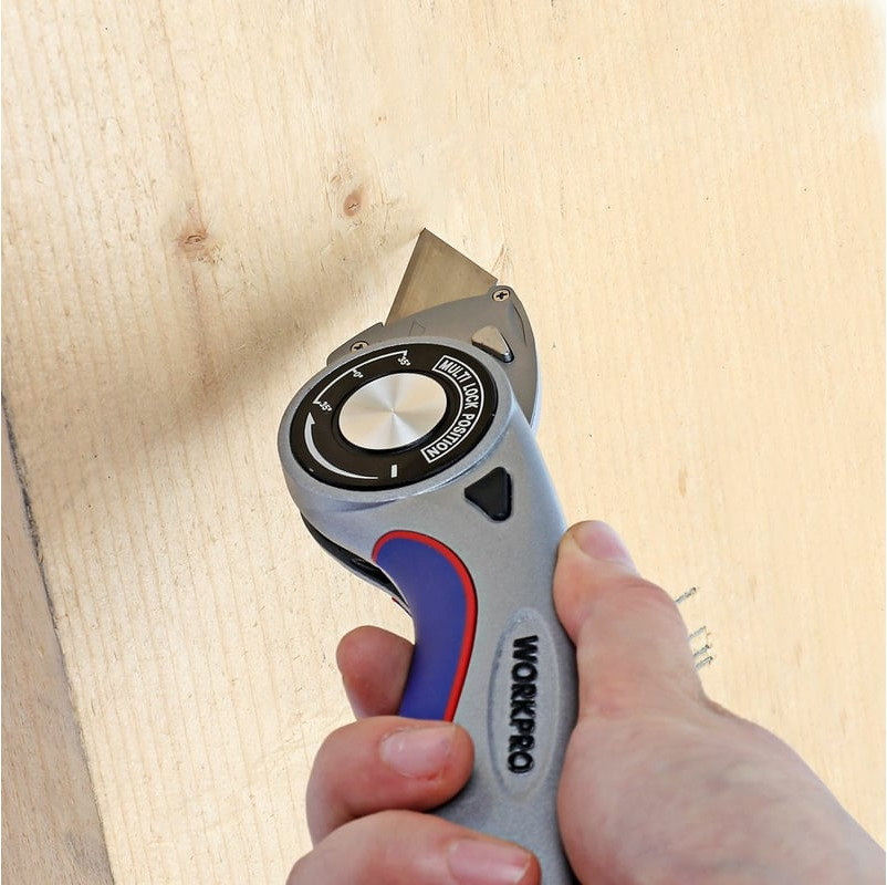 Нож строительный Workpro WP211013 — фото 3
