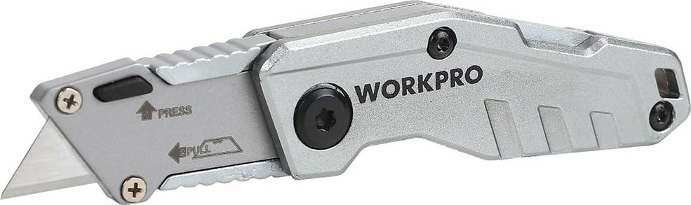 Нож строительный Workpro WP211010