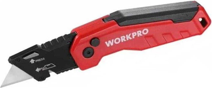 Нож строительный Workpro WP211026