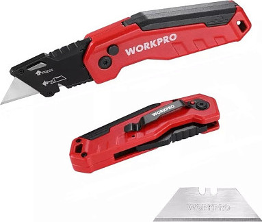 Нож строительный Workpro WP211026 — фото 3