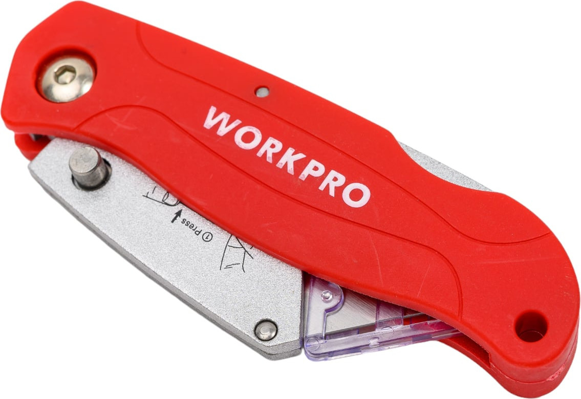 Нож строительный Workpro WP211002 — фото 5