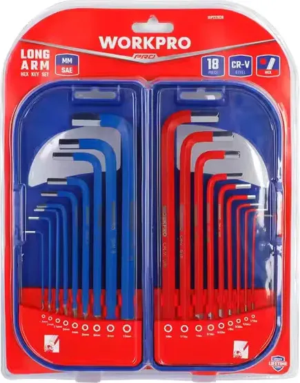 Набор ключей Workpro WP222038 (18пр)