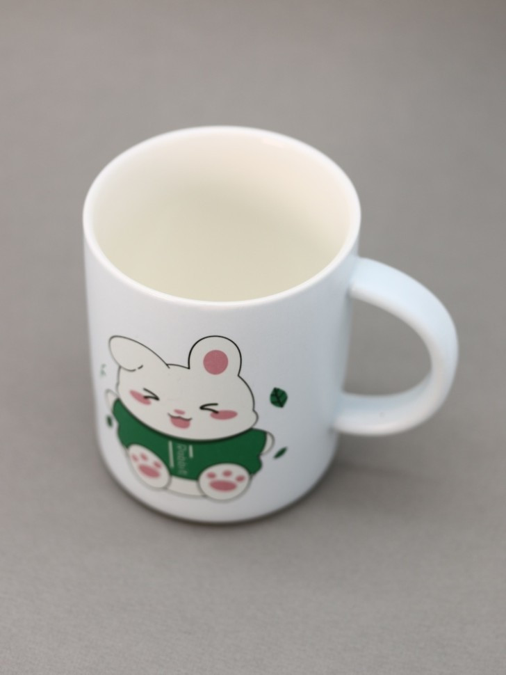 Кружка ILikeGift Cute rabbit / YX-599B-04 (blue) — фото 4