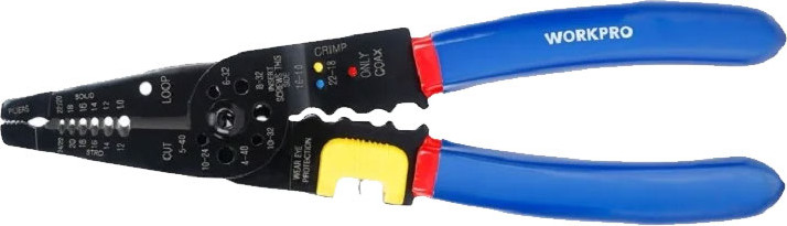 Инструмент обжимной Workpro Клещи обжимные WP291009