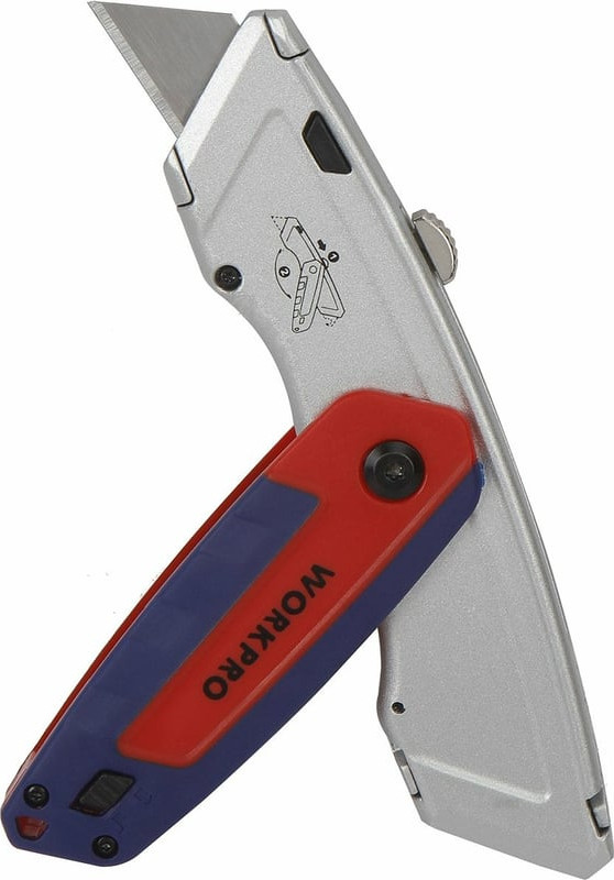 Нож строительный Workpro WP213016 — фото 3