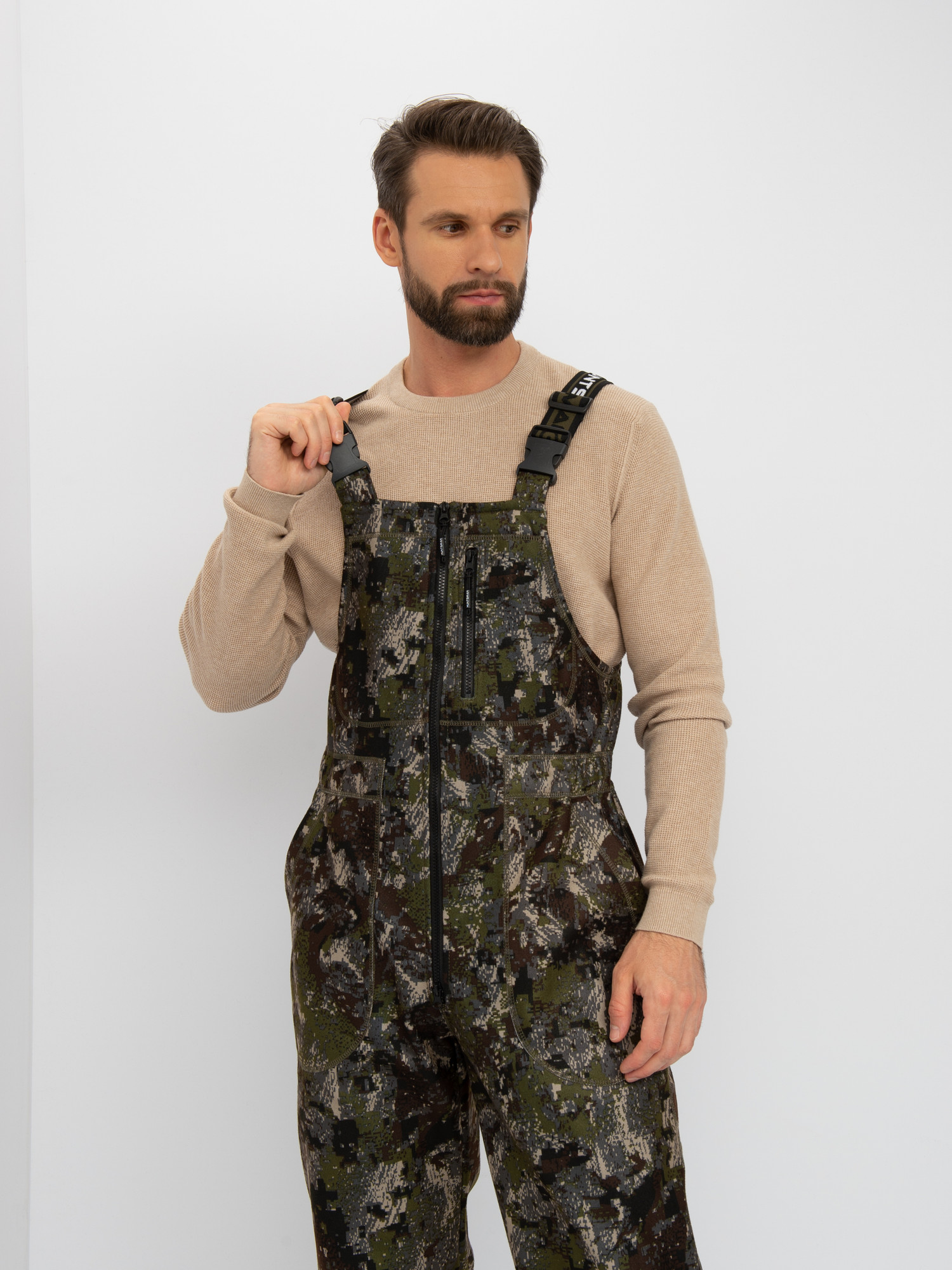 Костюм для охоты и рыбалки Huntsman Никс Люкс -5°C Alova Windblock Хамелеон (р-р 60-62/182-188) — фото 5