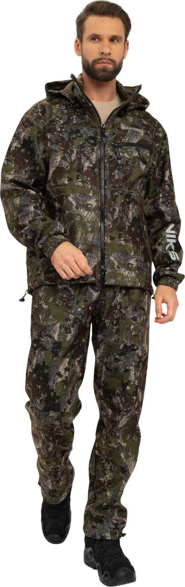 Костюм для охоты и рыбалки Huntsman Никс Люкс -5°C Alova Windblock Хамелеон (р-р 60-62/182-188)