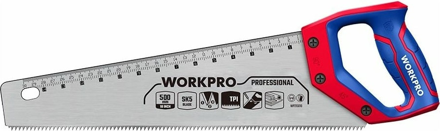 Ножовка Workpro 500мм / WP215007 — фото 3