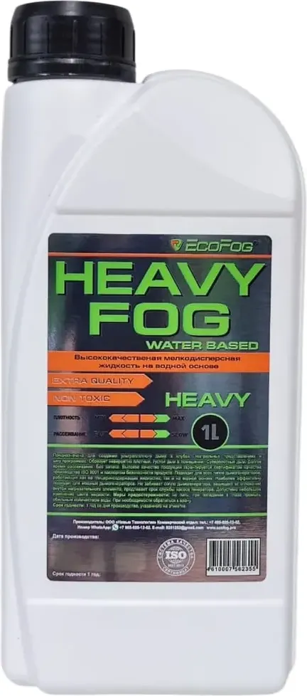 Жидкость для генератора дыма EcoFog EF-Heavy-1L