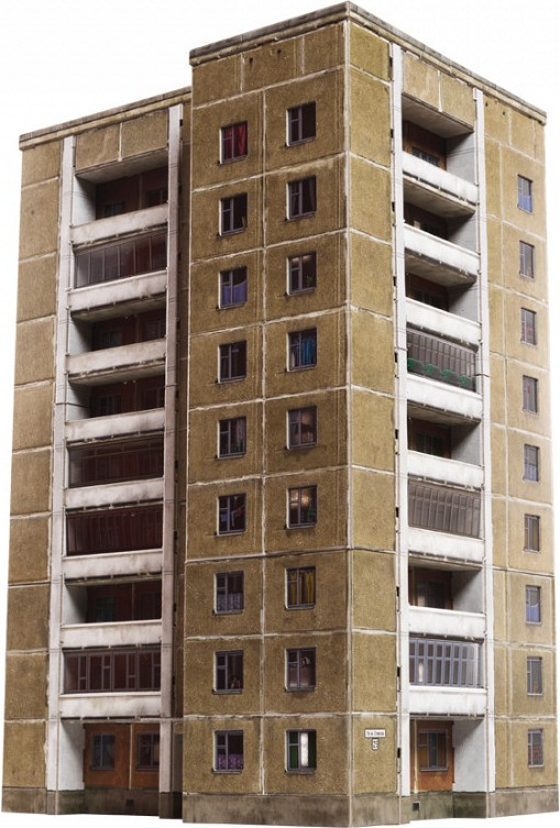 Сборная модель Умная бумага Брежневка. Новый дизайн / 4657800380755 — фото 3